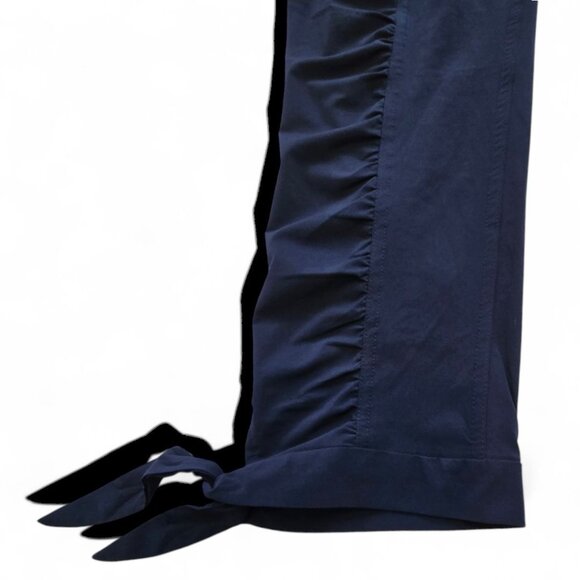 PrAna Womens Size M Navy Blue Athletic Pants With Drawstring Ankles - Picture 9 of 11